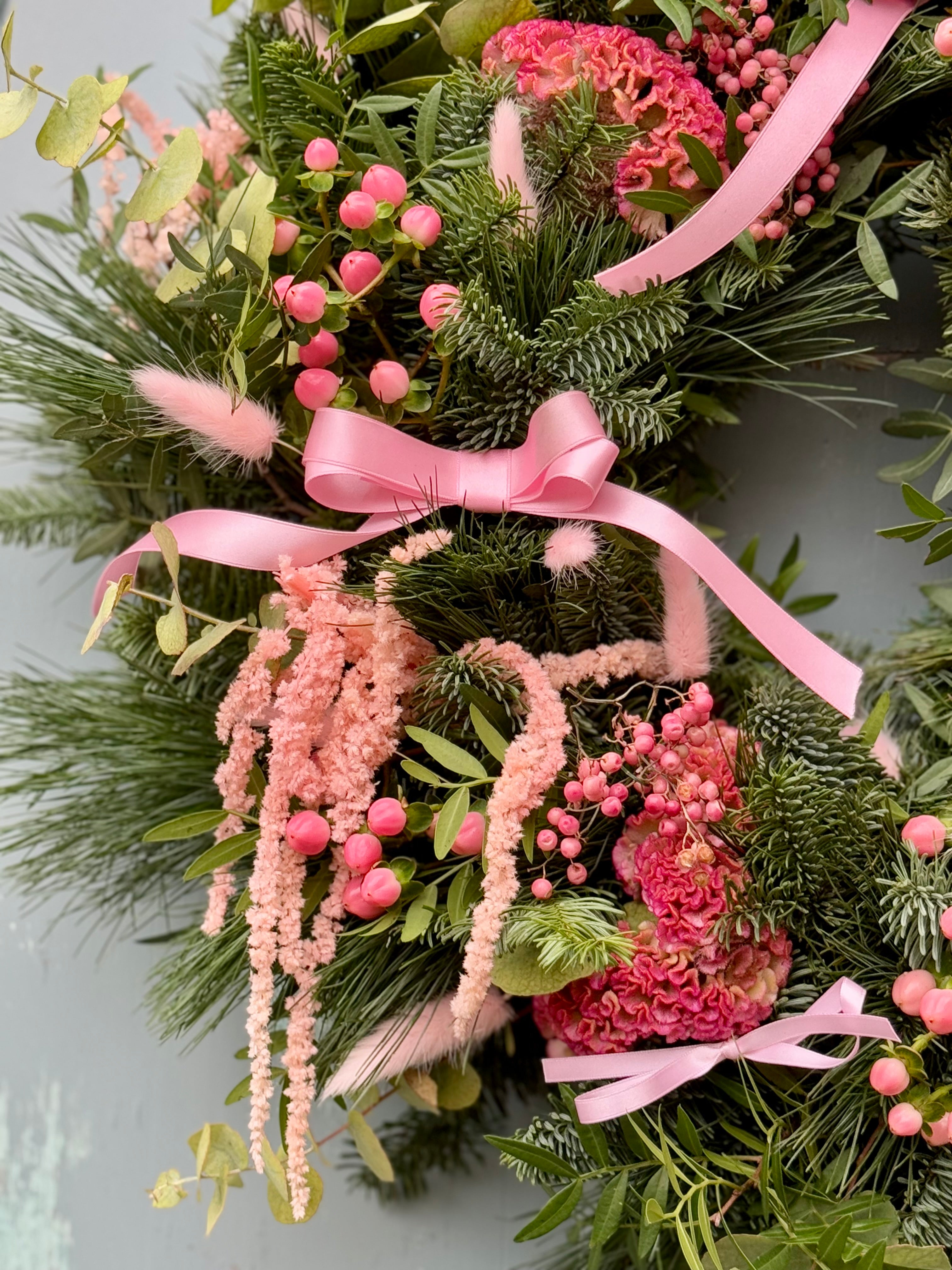 Coquette Christmas Wreath