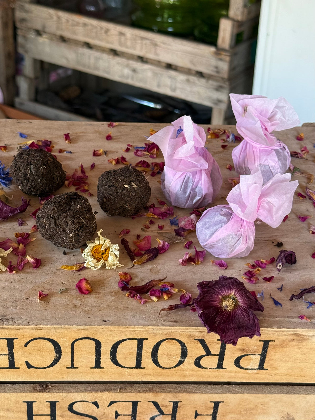 Throw & Grow: Wildflower Seed Bombs