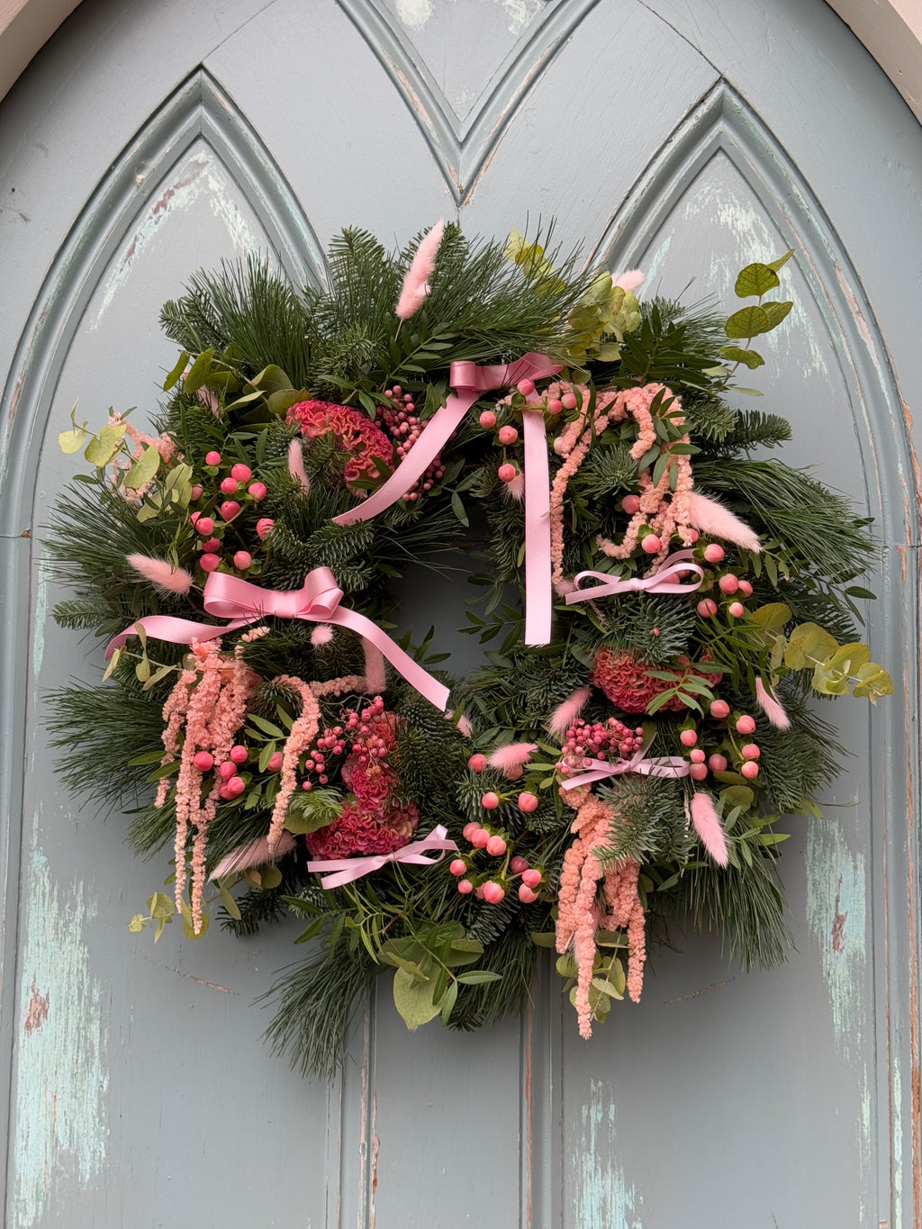 Coquette Christmas Wreath