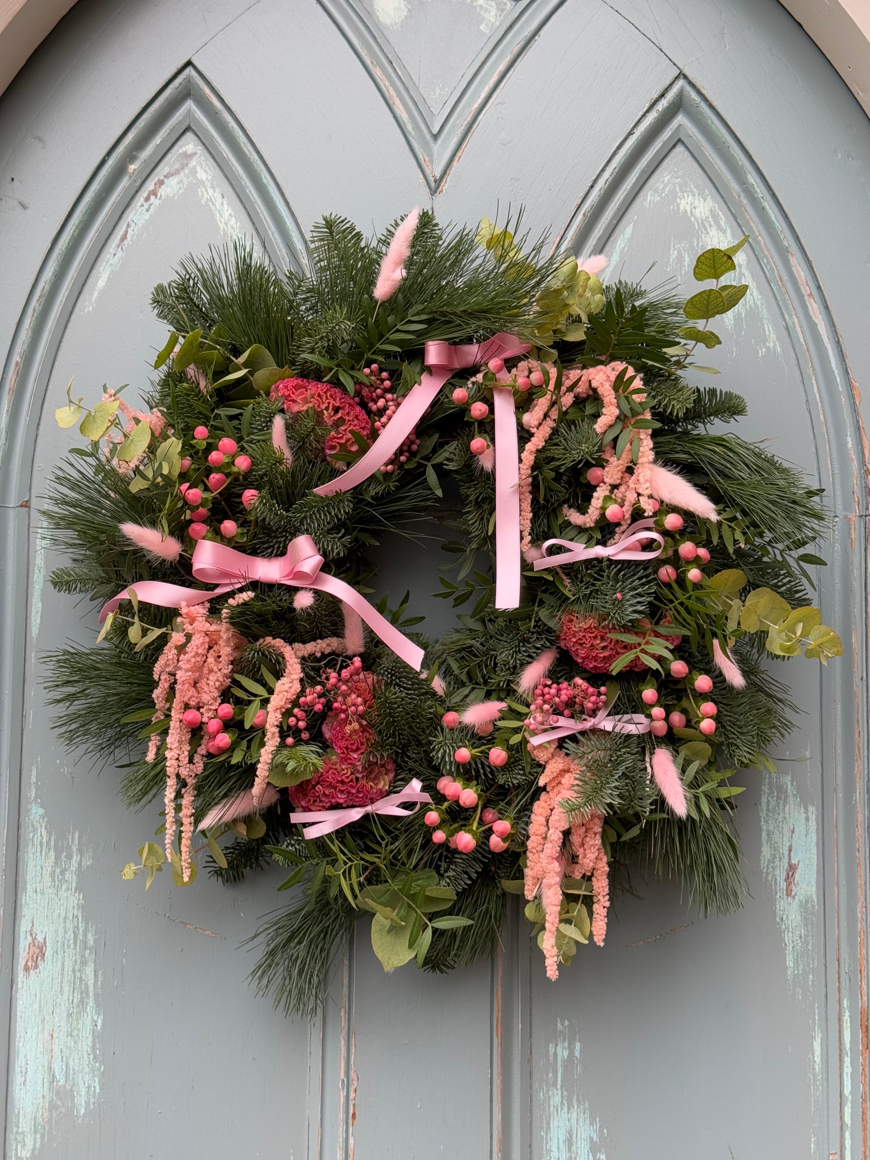 Coquette Christmas Wreath