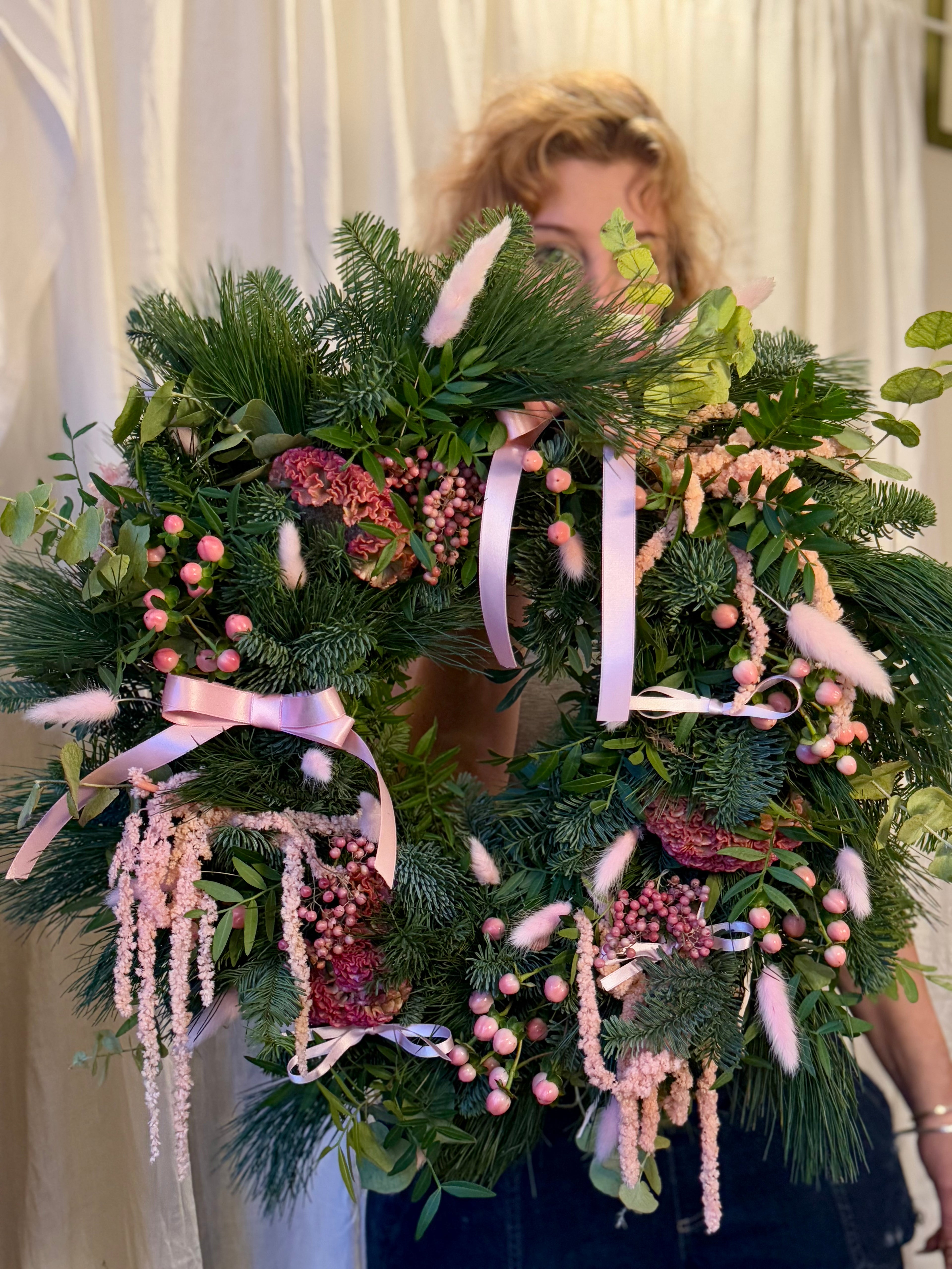 'Wreath/Garland Workshop & Wine Tasting'